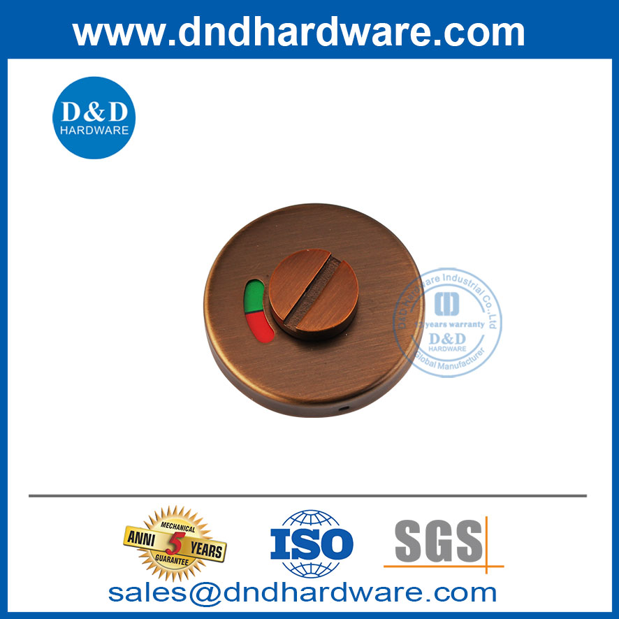 AISI 304 Antique Brass Thumbturn and Release with Indicator-DDIK002