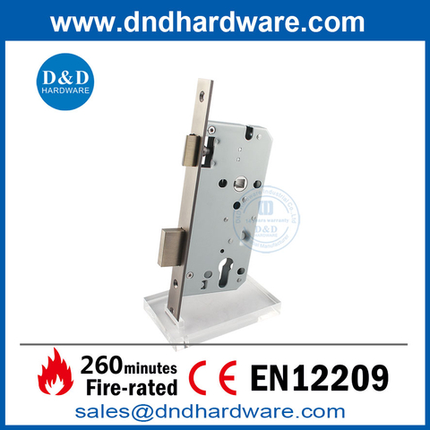 Stainless Steel EN12209 Fire Deadbolt Lock Antique Brass Commercial Door Hardware Lock-DDML009 
