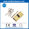 Euro Profile EN1303 Stain Brass Double Open Cylinder 70mm Door Lock Cylinder for Middle East Market-DDLC003