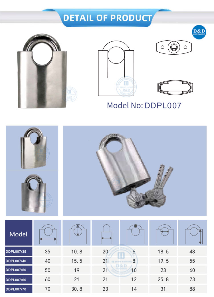 Stainless Steel Padlock
