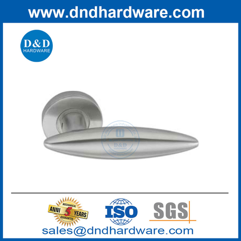 Factory Supply Simple Design Wood Door Handle Stainless Steel Material Door Handles-DDTH042