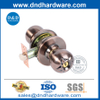 Antique Copper Zinc Alloy Door Knob Style Handle Lockset for Storeroom-DDLK056