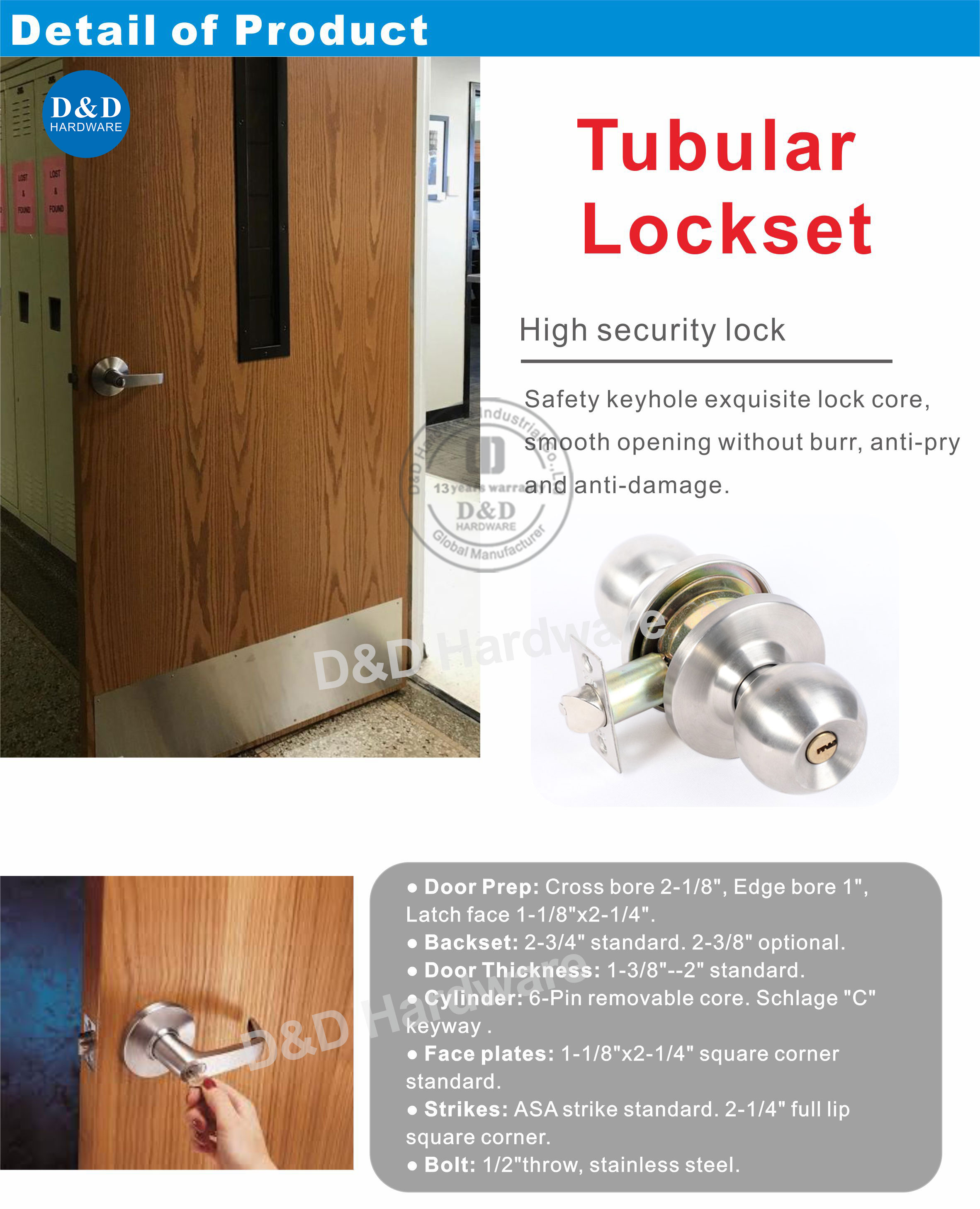 Tubular-Lockset-DDLK038