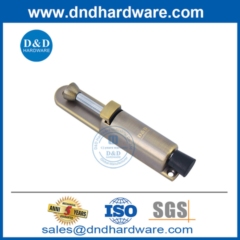 SS304 Antique Brass Door Mounted Foot Operated Door Holder-DDDS034