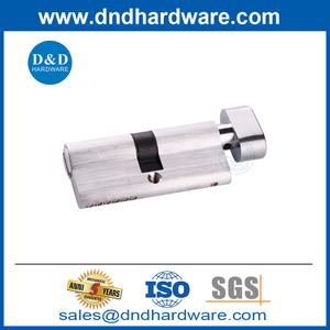 70mm Euro Door Lock Cylinder Bathroom Satin Chrome Lock Cylinder High Security-DDLC007