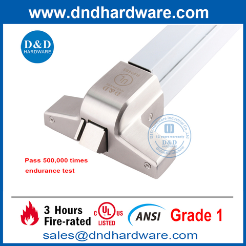 SS304 Fire Rated ANSI UL Emergency Exit Locking Devices Panic Bar-DDPD005