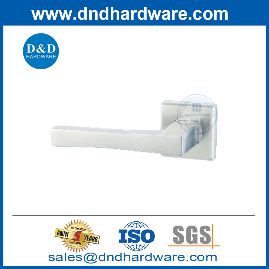 Lever Door Handles Interior Stainless Steel Passage Safety Door Handles-DDSH059