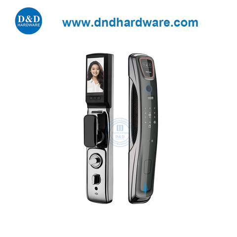 Security Electronic Key Card Door Viewer Home Smart Lock with Camera-DDEL010