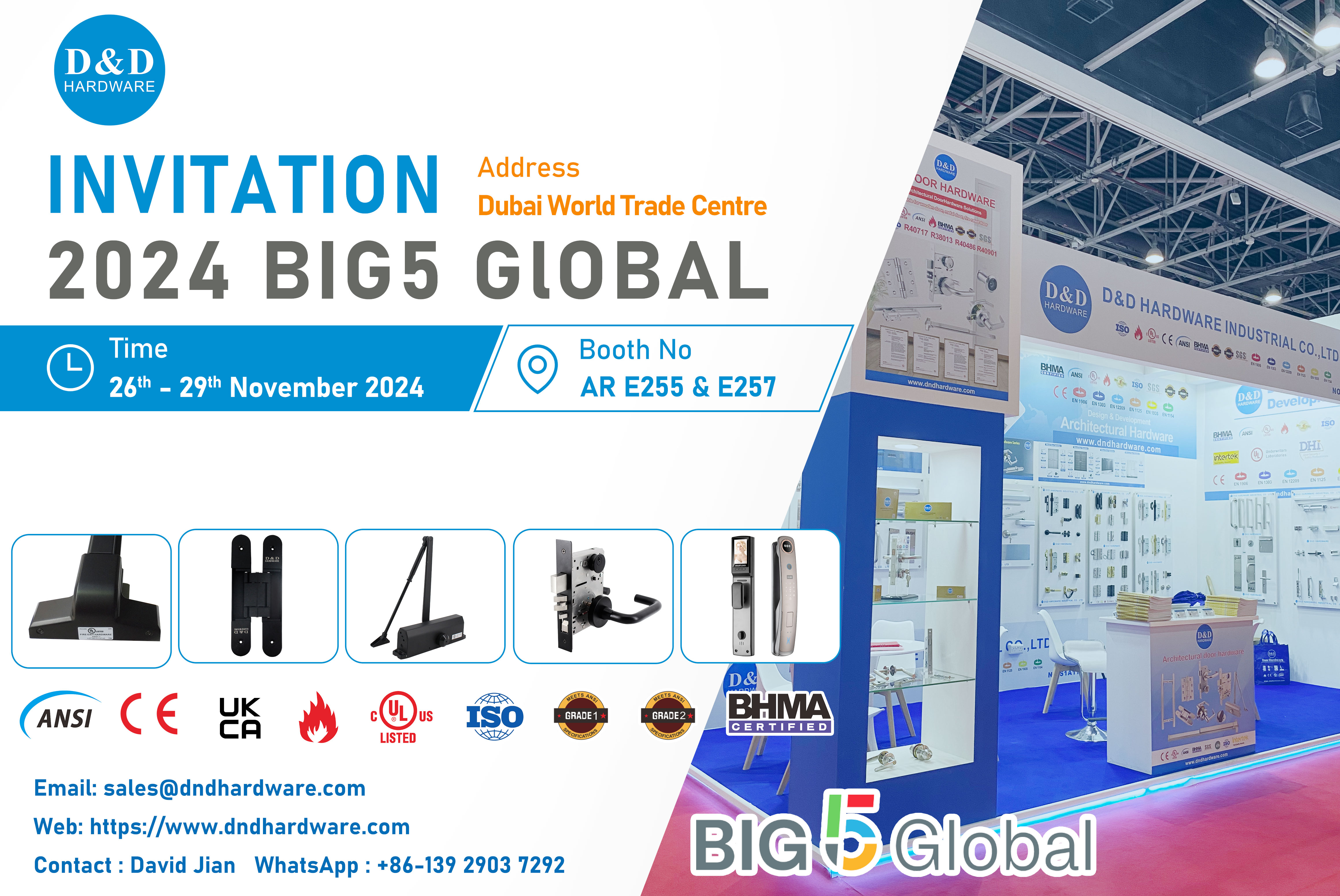 Meet D&D HARDWARE at Big 5 2024
