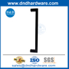 304 Stainless Steel Square Rosette Wooden Door Long Pull Handle for Commercial Door-DDPH034