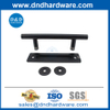 Carbon Steel Black Coating Door Handles Square Sliding Barn Door Handle-DDBD102