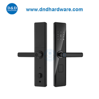 Intelligent Linkage Front Door Handle Smart Remote Capture Fingerprint Lock-DDDL002