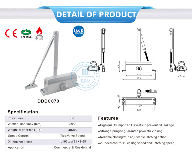 Door Closer Manufacturer
