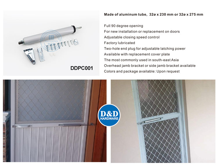 pneumatic door closer
