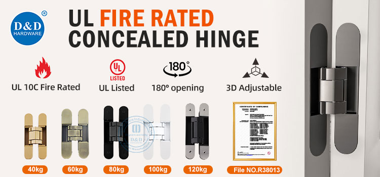 ul concealed hinge