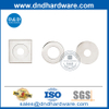 Door Handle Cylinder Stainless Steel Square Rosette Escutcheons-DDES014