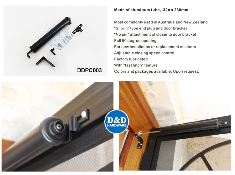 pneumatic door closer