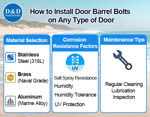 How to Pick the Best Door Hinge for Coastal Corrosion Protection
