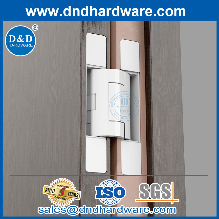 2D Hydraulic Positioning Hidden Hinge