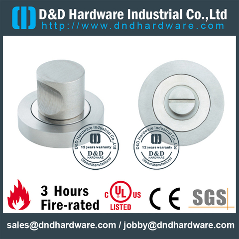 SUS304 modern round thumb turn indicator for Bathroom Door -DDIK022 