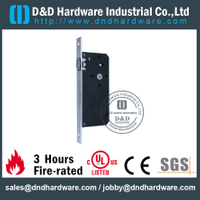 Stainless steel mortise door lock with yale keys for Metal Door -DDML004