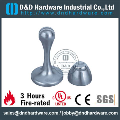 Zinc Alloy Magnetic Chrome Wall Door Stop for Entry Single Door -DDDS028