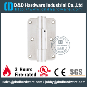 SS201 Round Corner Single Action Spring Hinge-DDSS034