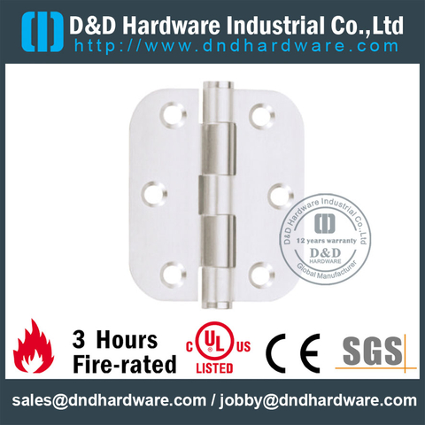 SS304 Round Corner Door Hinge-DDSS047
