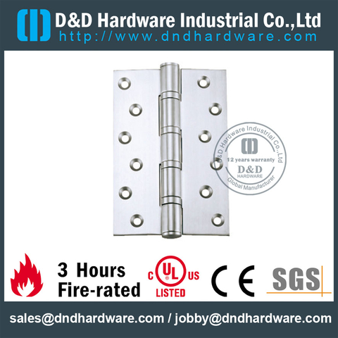 CE Fire Resistant 4BB Door Hinge-DDSS009