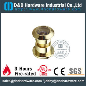 200 Degree Brass Door Eye Viewer Peephole for Interior Entry Door –DDDV003