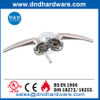 Round Rose Stainless Steel Solid Lever Door Handle-DDSH002