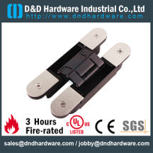 180 degree Black Sanding lid heavy duty 3D Adjustable Concealed Hinge for metal door-DDCH008-G40
