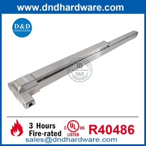 ANSI UL Listed Fire Rated SUS304 Emergency Exit Door Push Bar-DDPD004