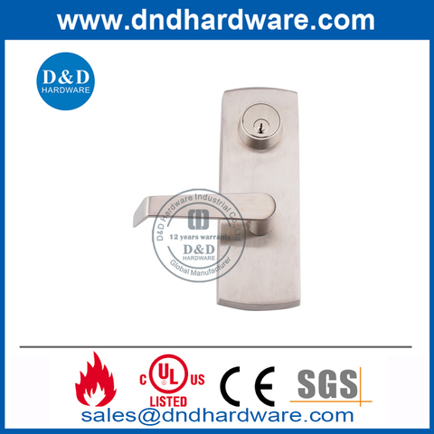 SUS304 Emergency Exit Escutcheon Lever Trim-DDPD018