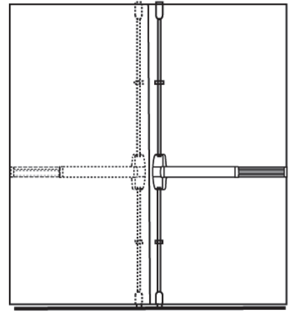 double egress door