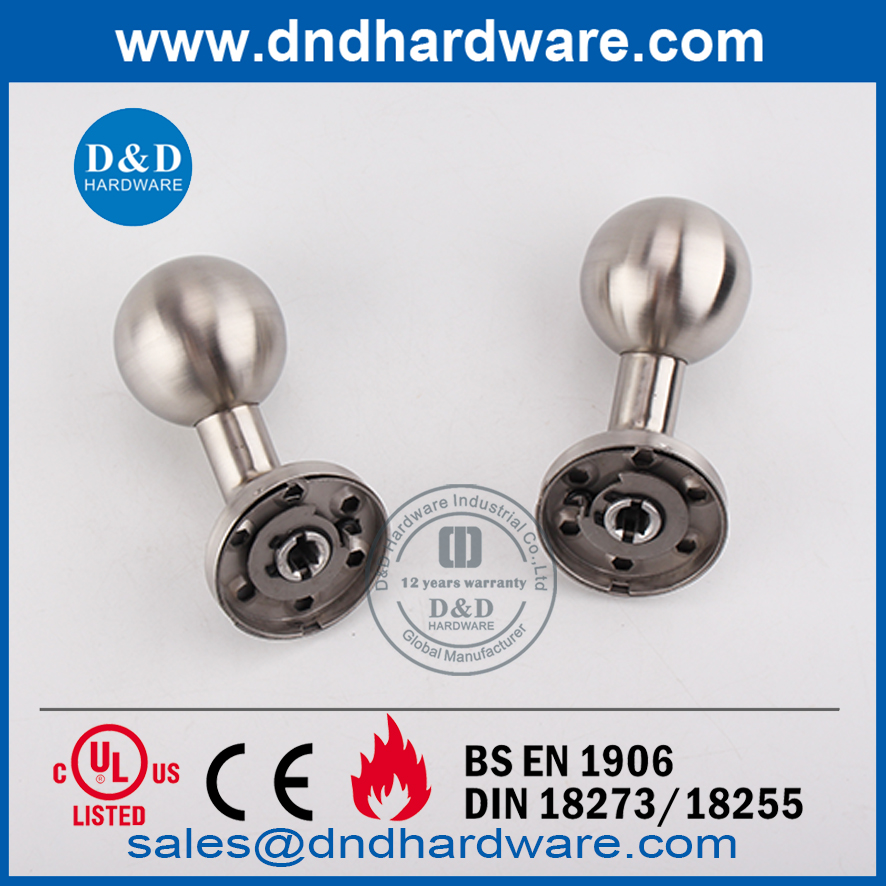 Stainless Steel Lever Type Privacy Interior Door Knob-DDTH032