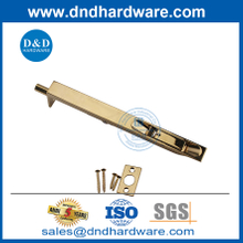 8 Inch Satin Brass SS Heavy Duty Flush Bolt for Wood Door-DDDB001