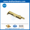 SS304 Satin Brass Sideways Automatic Door Bolt for Metal Door-DDDB023