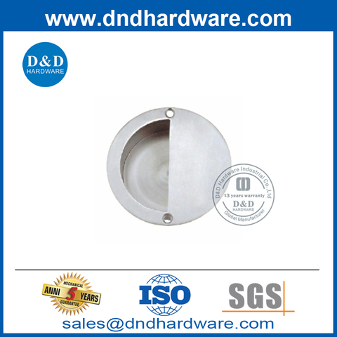 Stainless Steel Round Type Sliding Furniture Drawer Handle for House-DDFH011