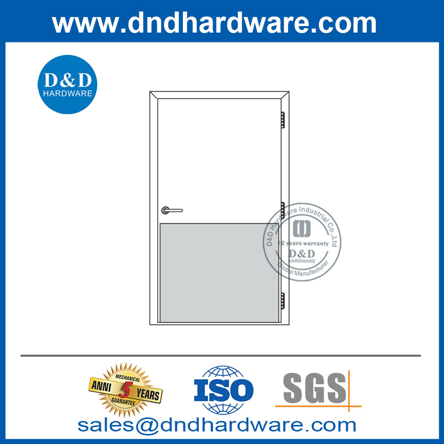Stainless Steel 304 Armor Plate/Mop Plate/Stretcher Plate-DDKP002