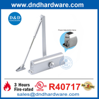 UL Listed Fire Resistance Back Check Indoor Automatic Heavy Door Closer-DDDC040BC