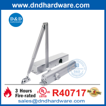 180 Degree UL Fire Proof Regular Arm Standard Door Closer for Front Door-DDDC042