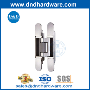 3D Adjustable Hinge 180 Degree Stainless Steel Invisible Hinges for Doors-DDCH018