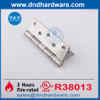 SS304 Metal Door Hinge UL Listed Fire Rated Satin Nickel Door Hinges-DDSS005-FR-5X3.5X3