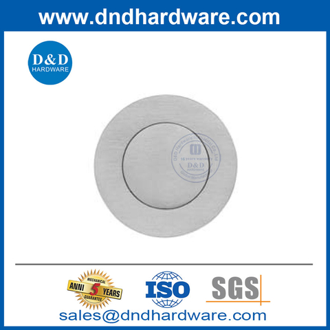 Round Cabinet Wood Hidden Modern Kitchen Hardware Furniture Handle-DDFH080