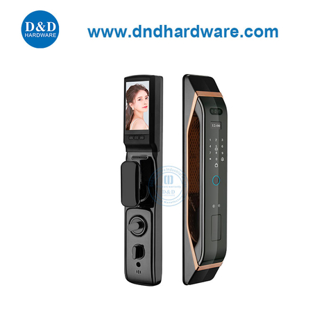 Facial Recognition Video Intercom System Security Keyless Entry Door Smart Lock-DDEL012