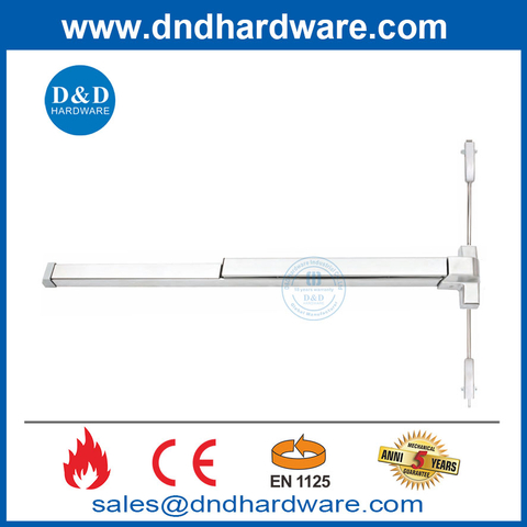 Two Point Locking Double Emergency Escape Door Panic Push Touch Bar CE EN1125-DDPD028