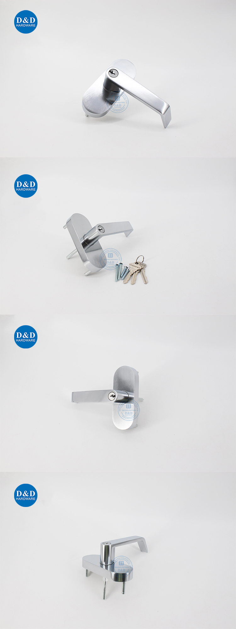 Lever Trim with Lock