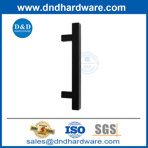 Black Pull Handle Stainless Steel Universal Sliding Glass Door Handle-DDPH033