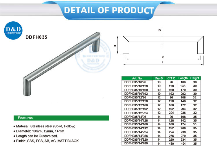 Cupboard Cabinet Handle